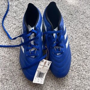 adidas Royal Blue Youth Soccer Cleats youth size 6